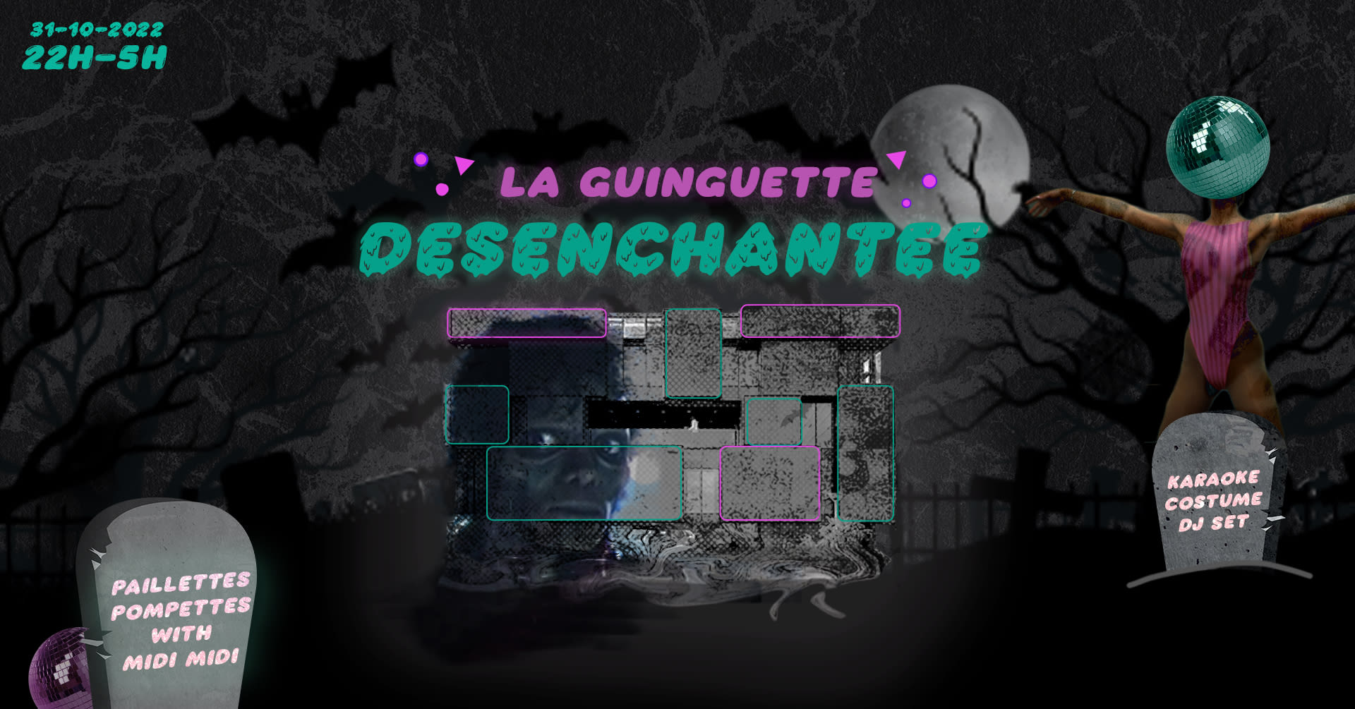 La Guinguette Désenchantée 👻 Billetterie Sur Place !