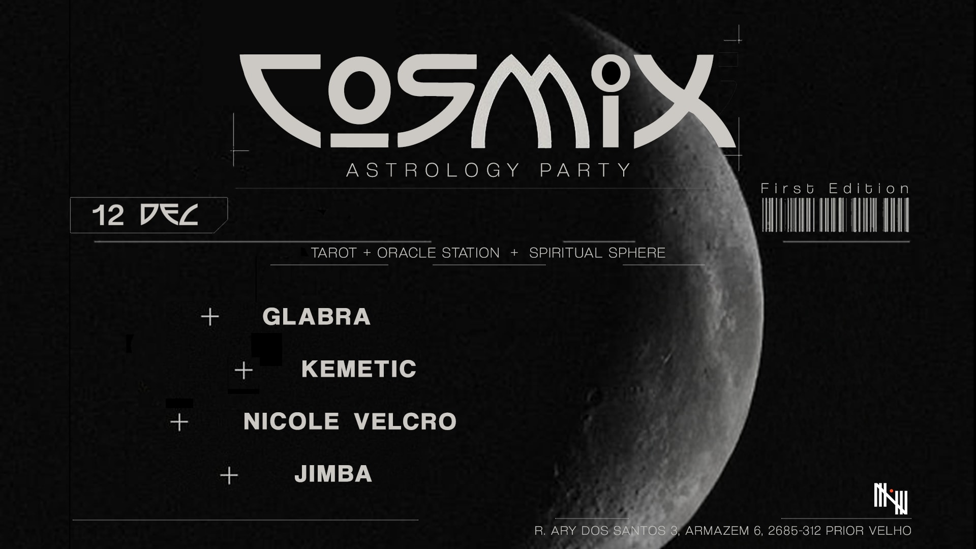 Naada Presents Cosmix W/ Glabra, Kemetic, Nicole & Jimba