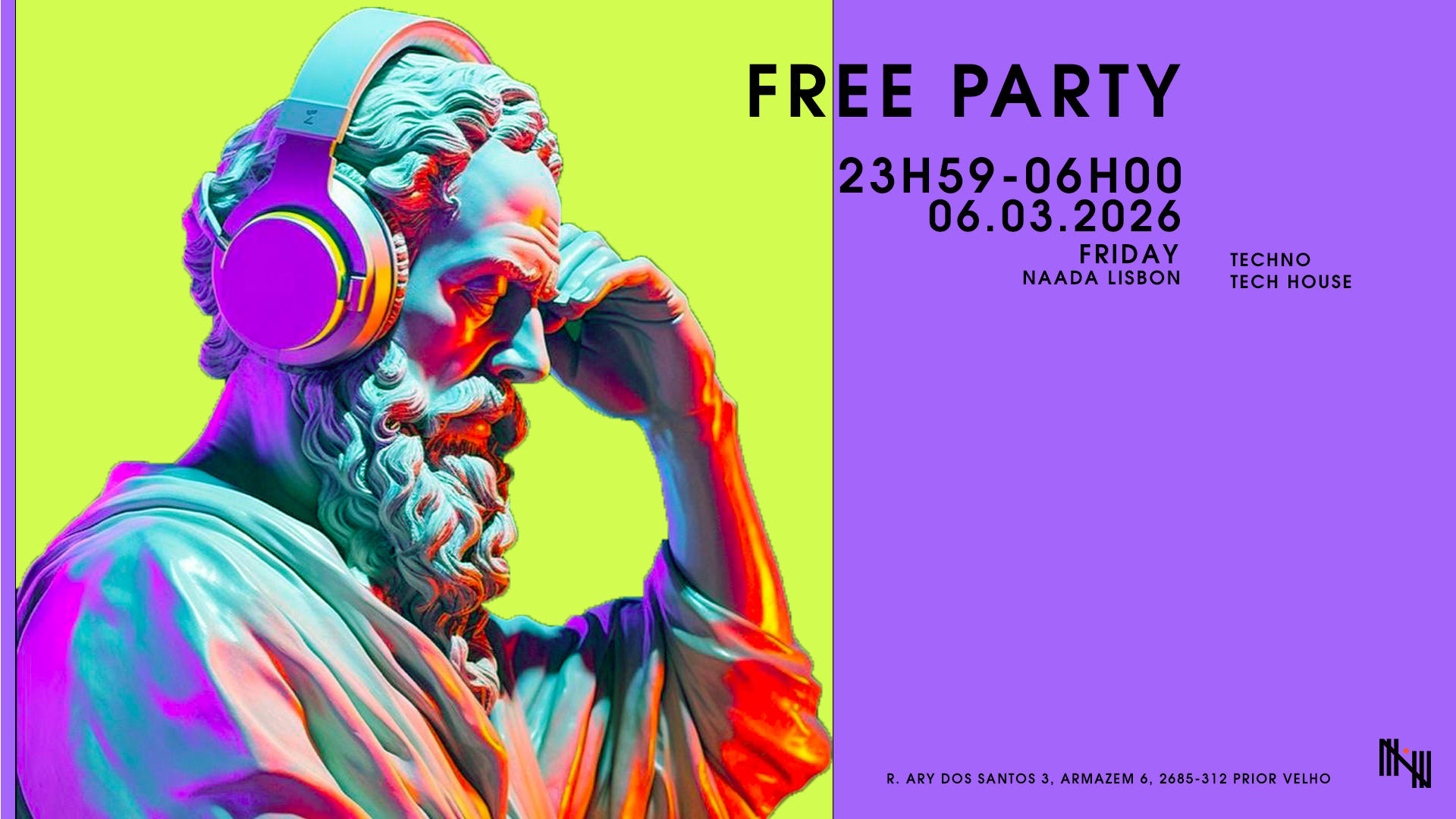 Naada Free Party — March Edition