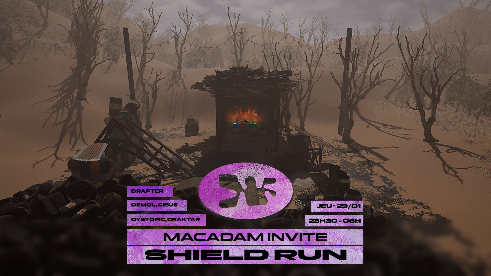 Macadam X Shield Run