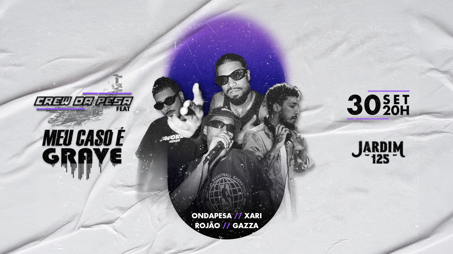 Crew Da Pesa Feat. Meu Caso É Grave