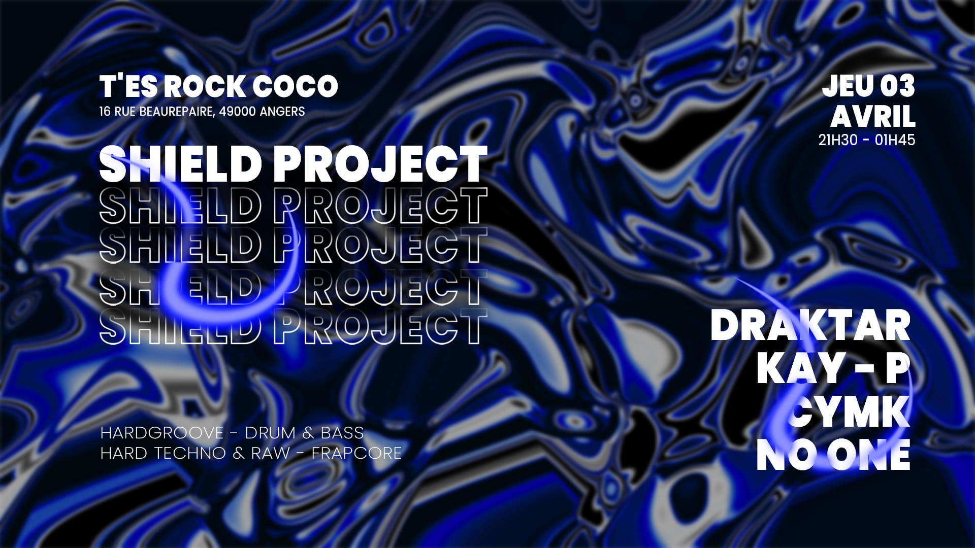 Shield Project X T'es Rock Coco