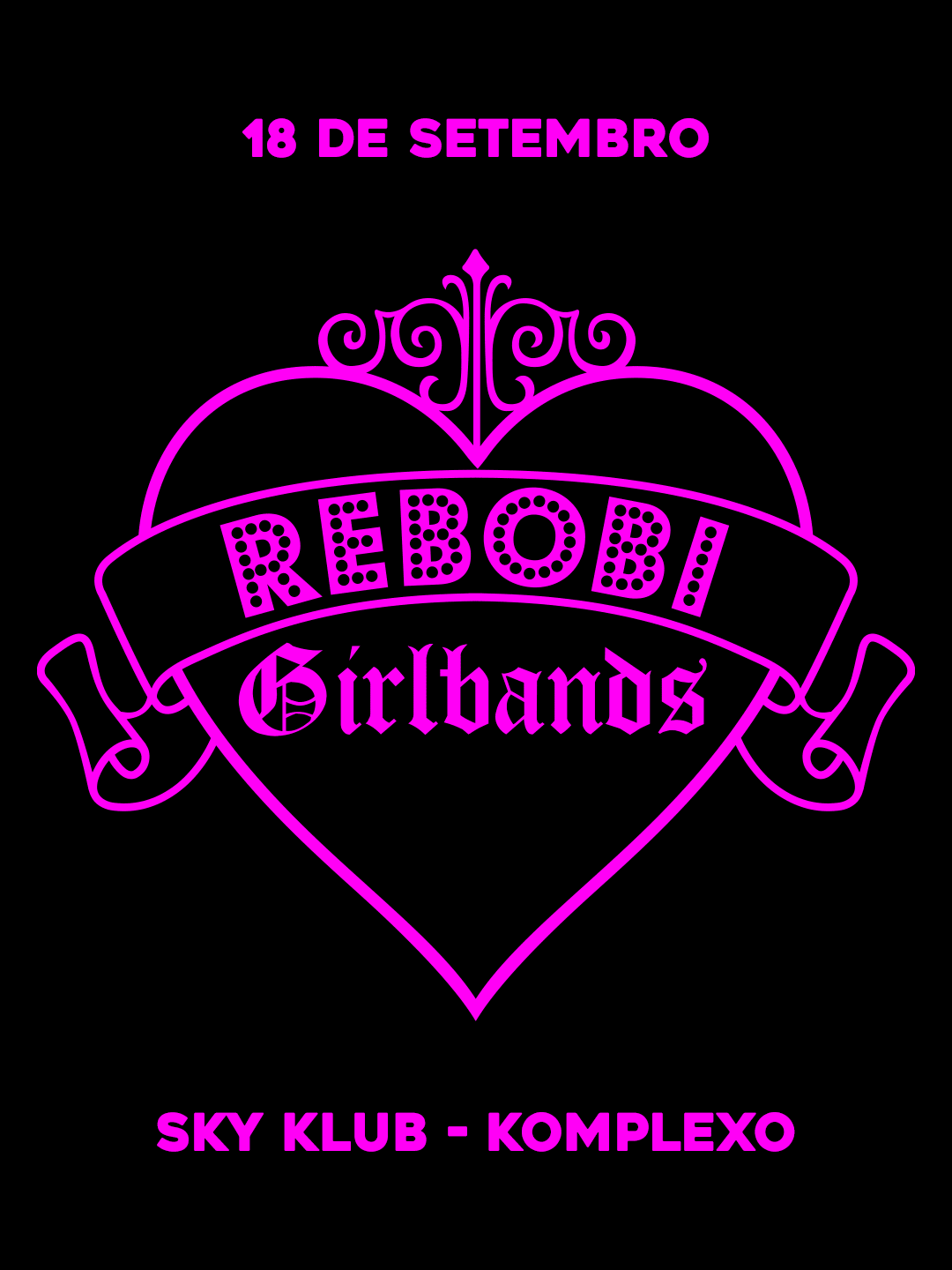 Rebobinights Girlbands - Aquecimento Pcd No Brasil