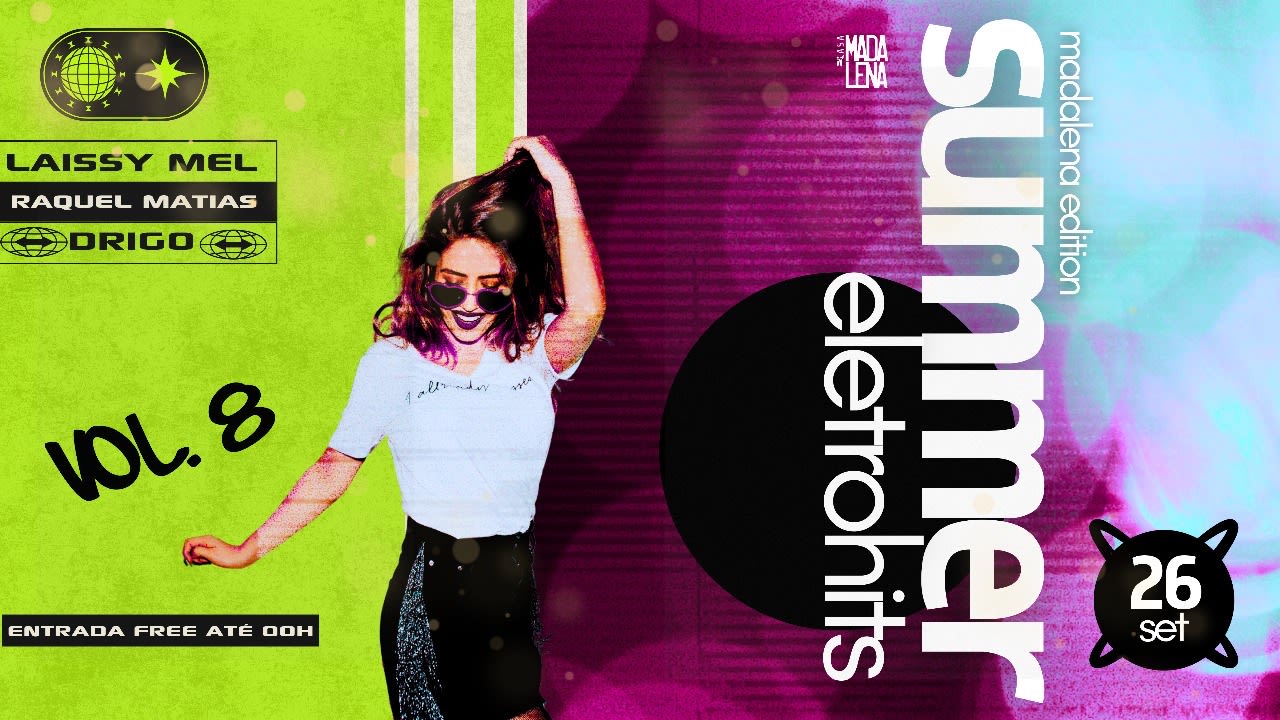 Summer Eletrohits | Vol. 8 | Free* | Setembro