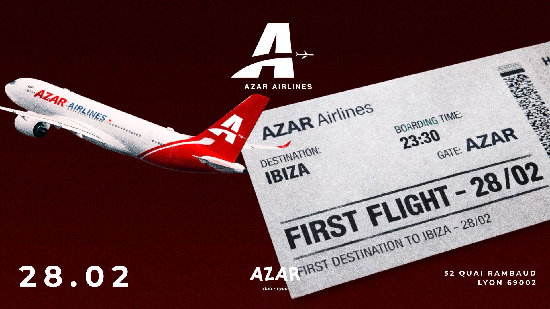 Azar Airliness - Samedi 28 Février