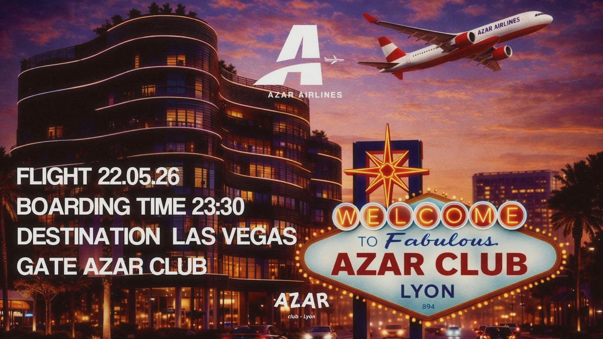 Azar Airlines - Vendredi 22 Mai