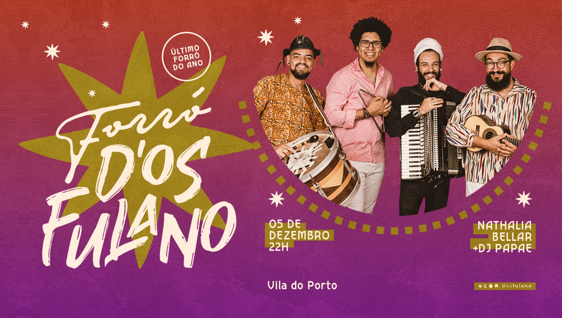 Forró D'os Fulano // Dezembro