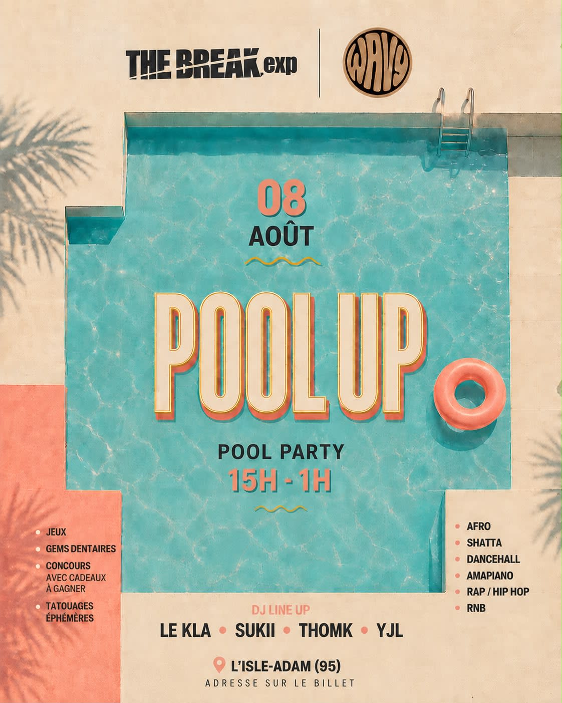 Pool Up : The Break Exp X Wavy