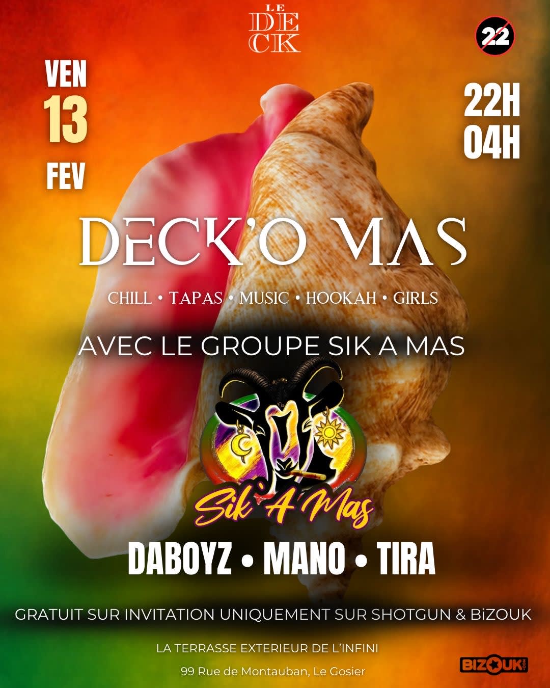 Deck’O Mas - Sik A Mas En Show