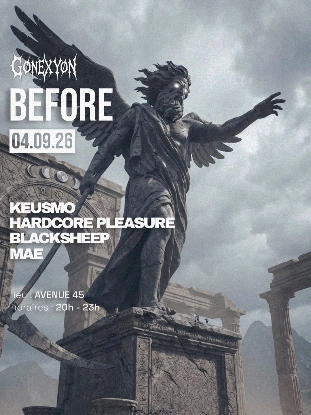 Before #05 : Keusmo, Hardcore Pleasure, Blacksheep, Mae