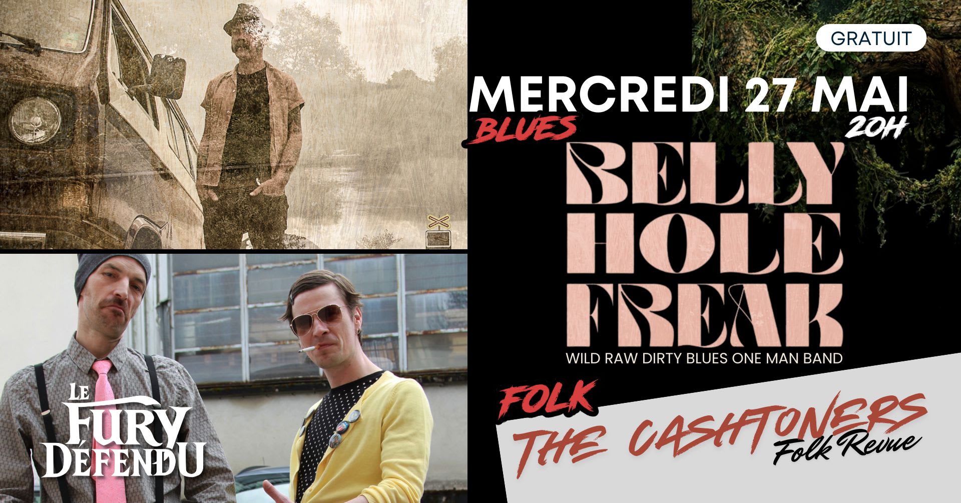 Belly Hole Freak / The Cashtoners Folk Revue