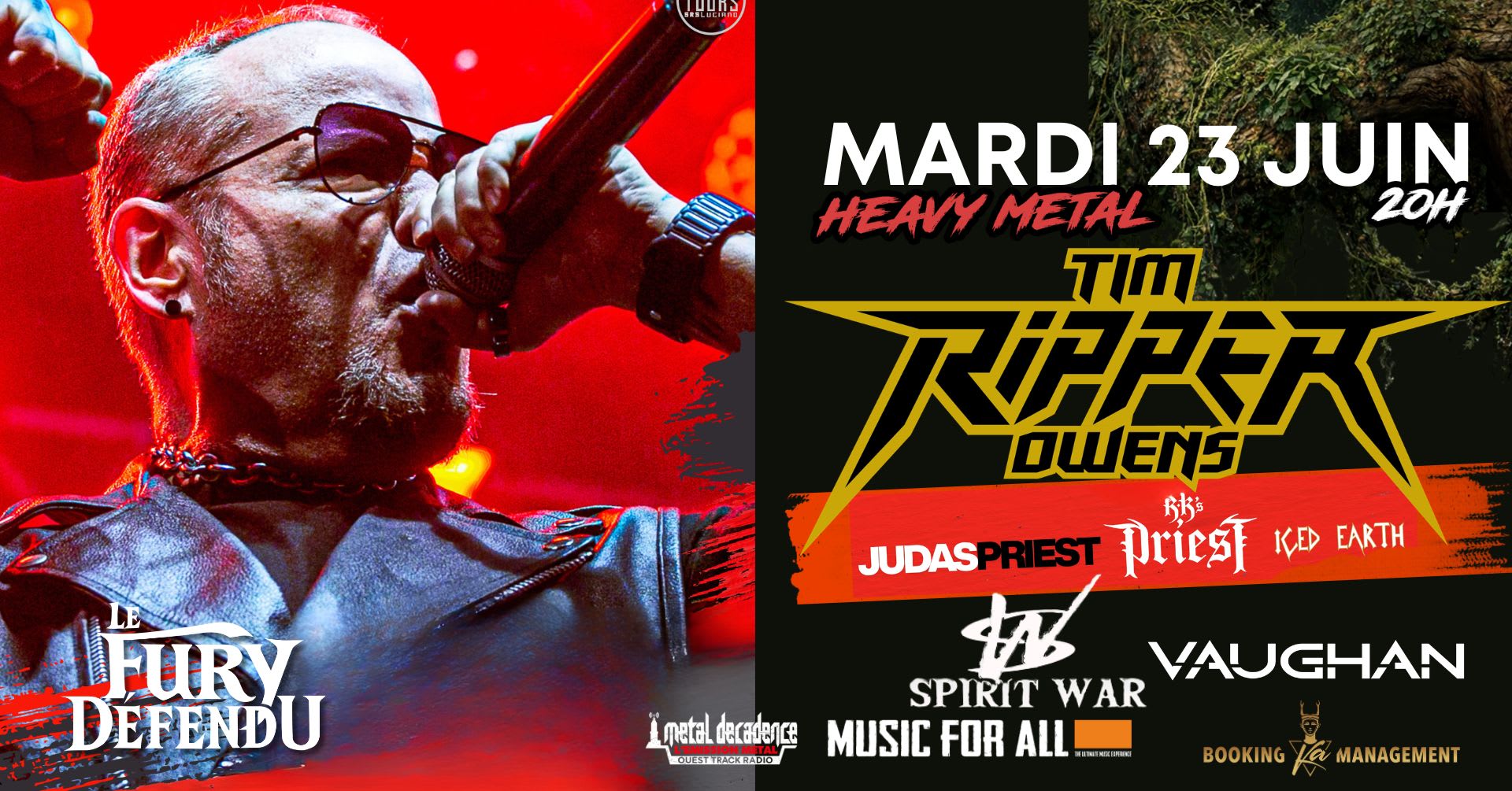 Tim Ripper Owens (Ex- Judas Priest) / Spirit War