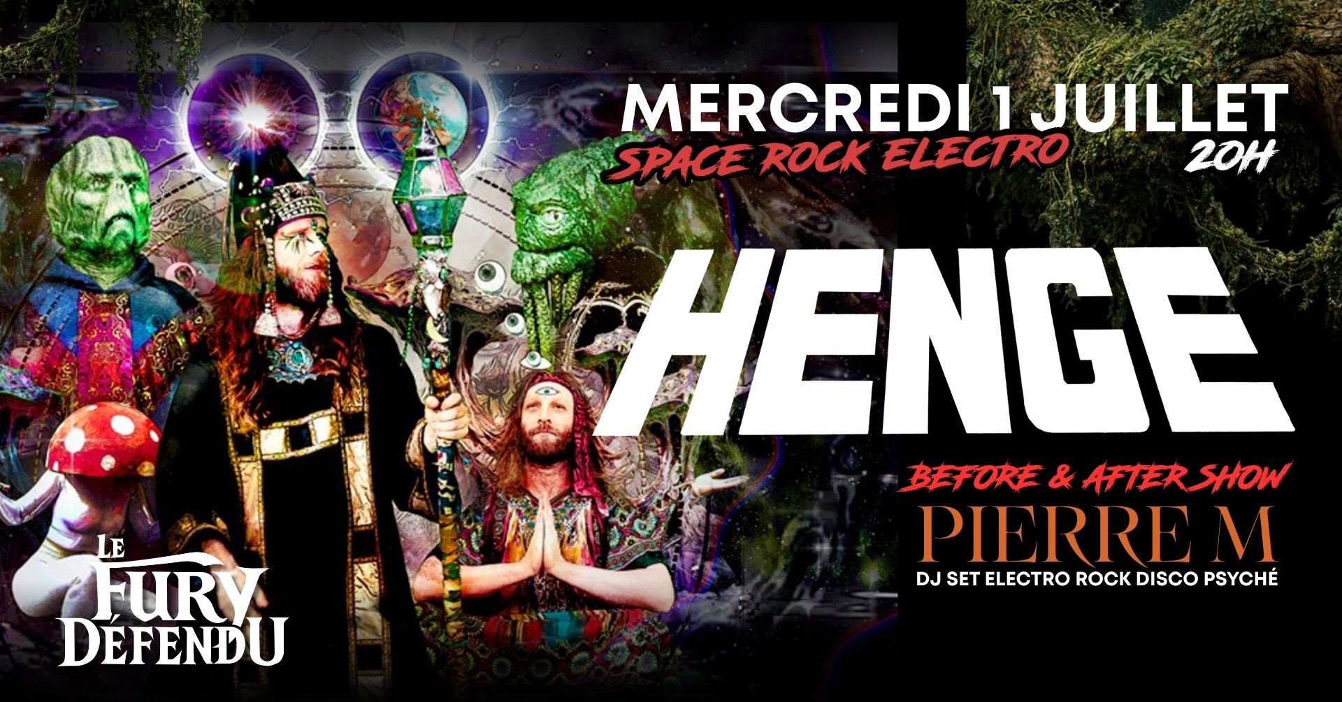Henge + Pierre M // Le Fury Défendu