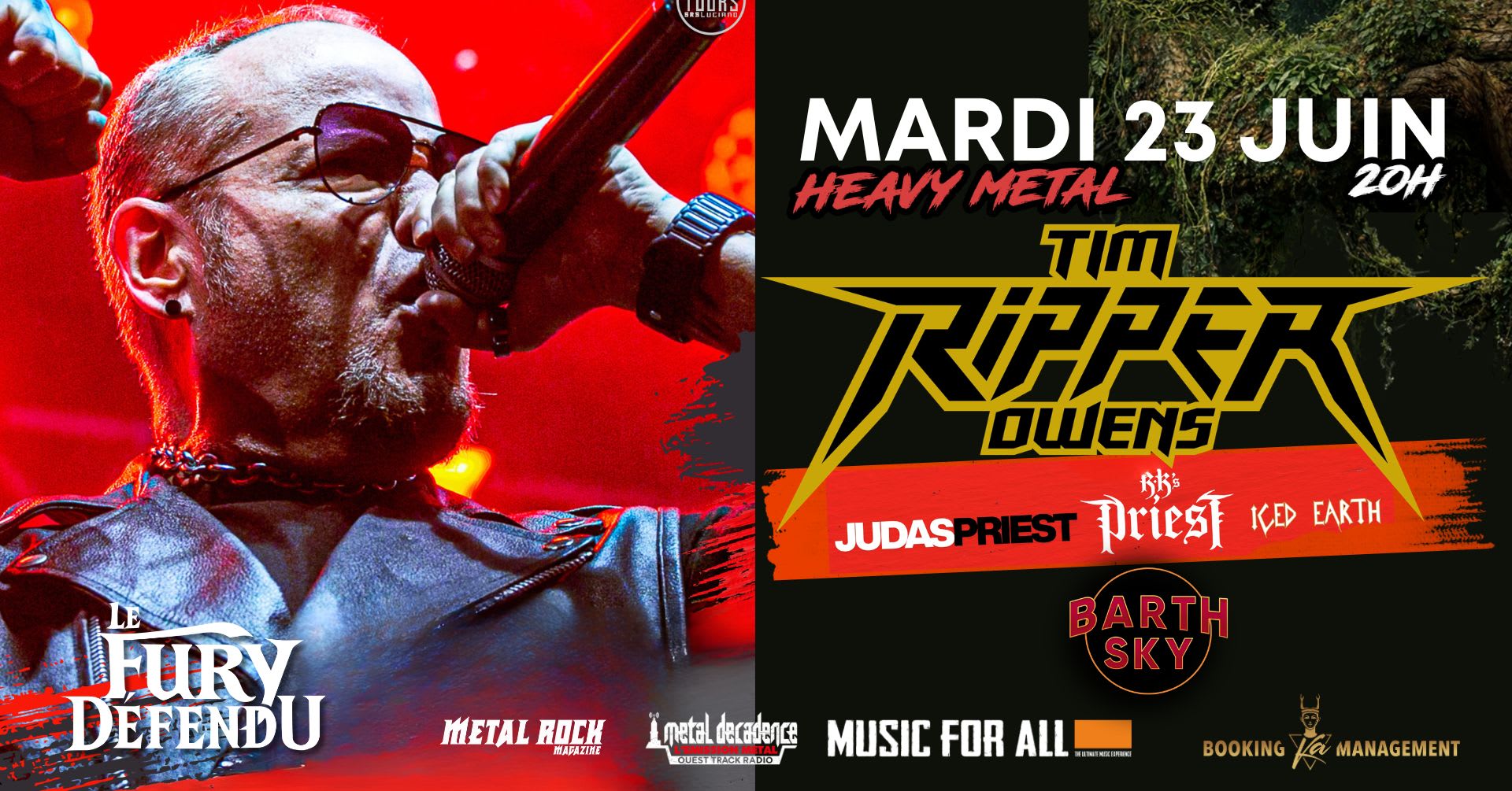 Tim Ripper Owens (Ex- Judas Priest) / Barth Sky