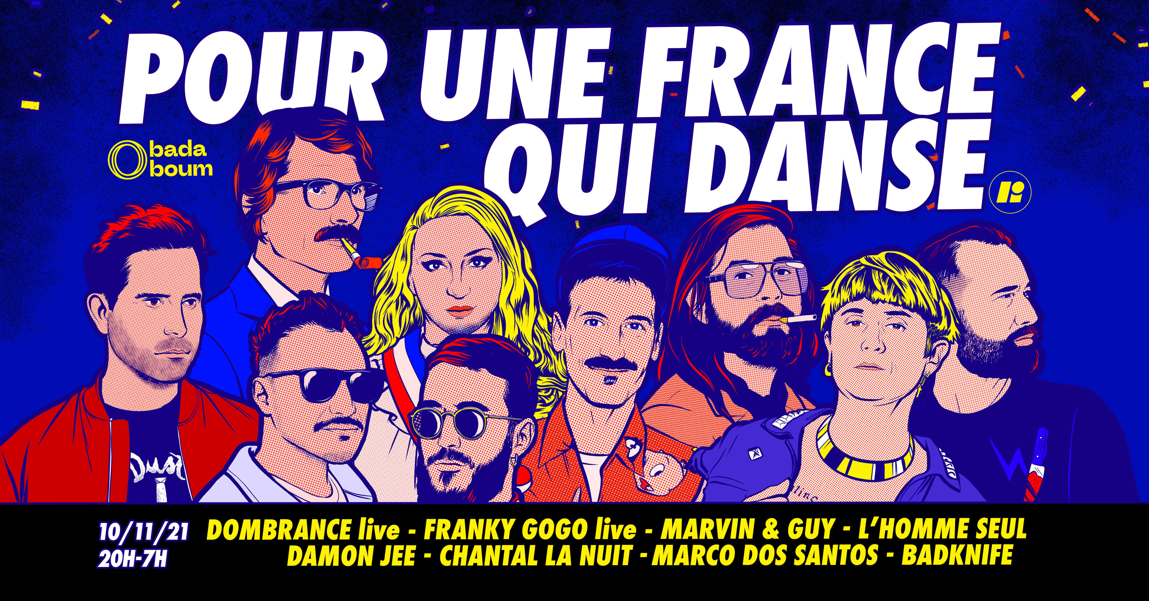 Concert (+) Club — Dombrance, Franky Gogo, Marvin & Guy, Damon Jee