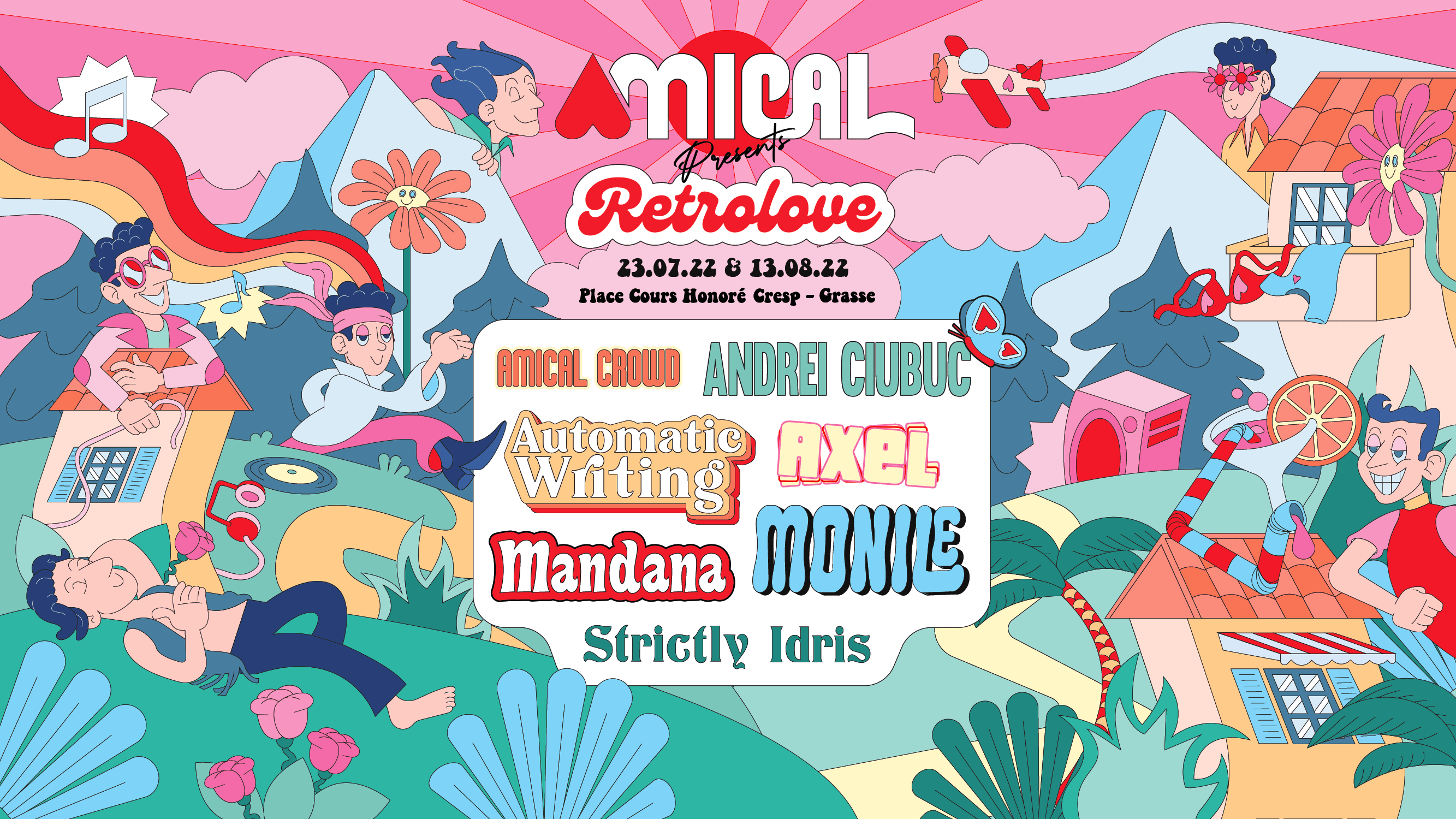 Amical Crowd Presents Retrolove