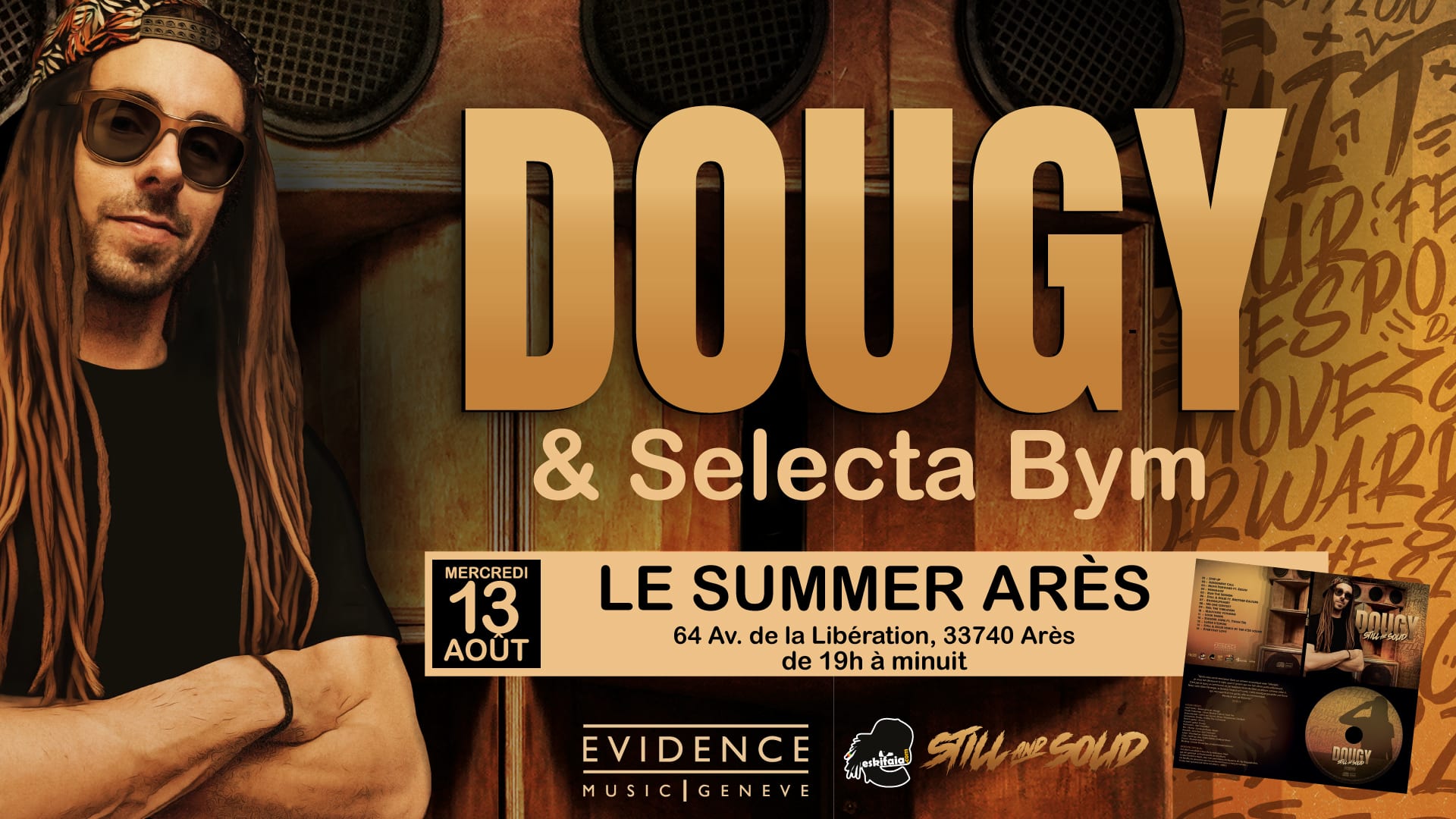 Dougy & Selecta Bym - Reggae Au Summer Arès