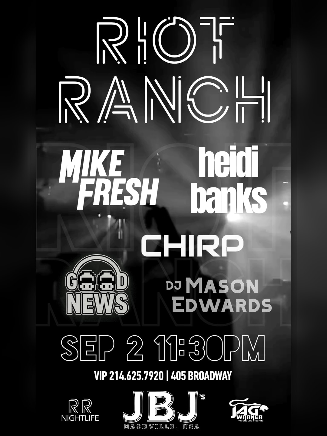 Riot Ranch @ Jbj's 8/2/26