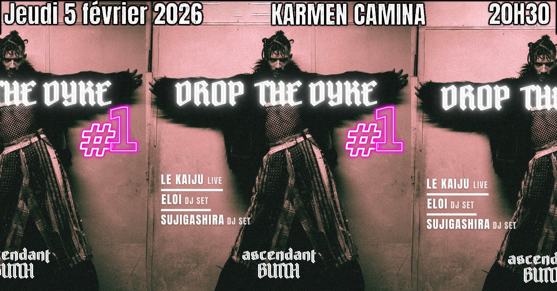 Drop The Dyke #1 [Eloi, Le Kaiju (Live), Sujigashira]
