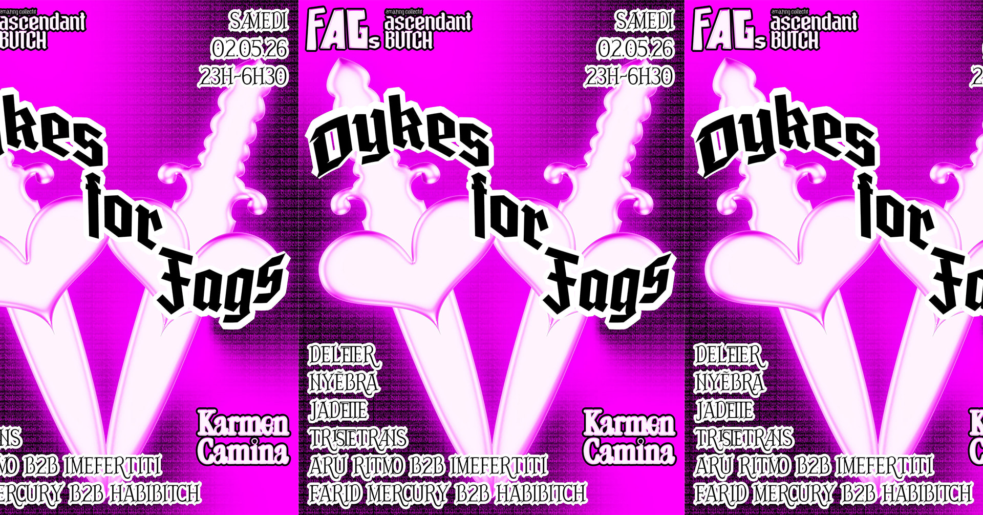 Dykes For Fags [Aru Ritmo, Deleter, Farid Mercury &+]