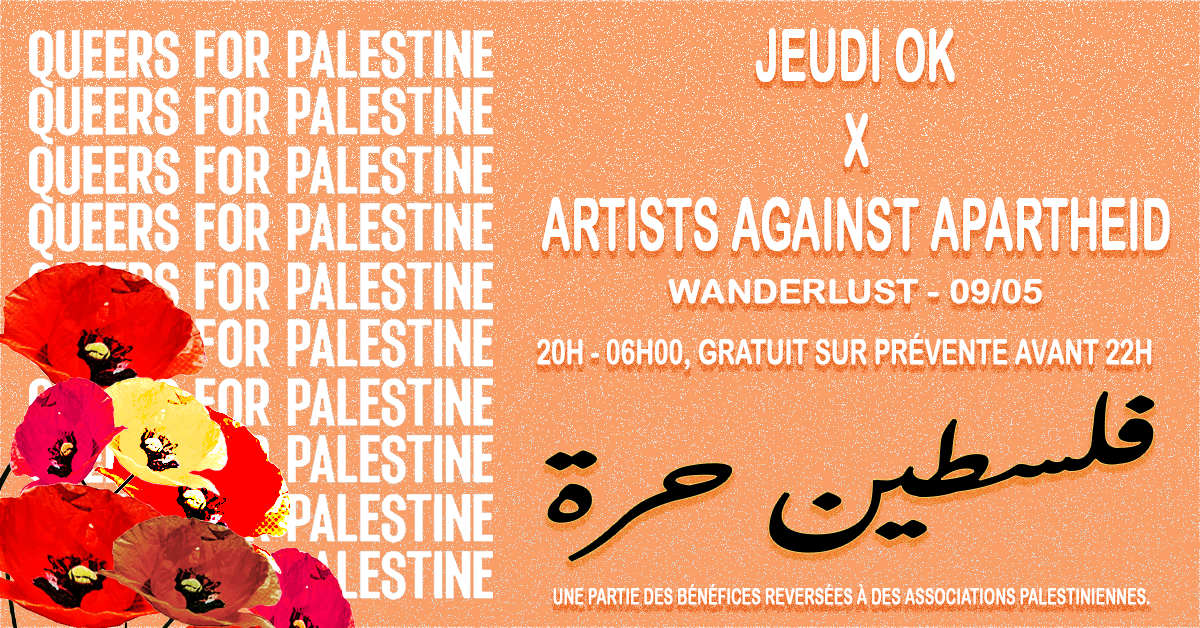 Jeudi Ok X Artists Against Apartheid