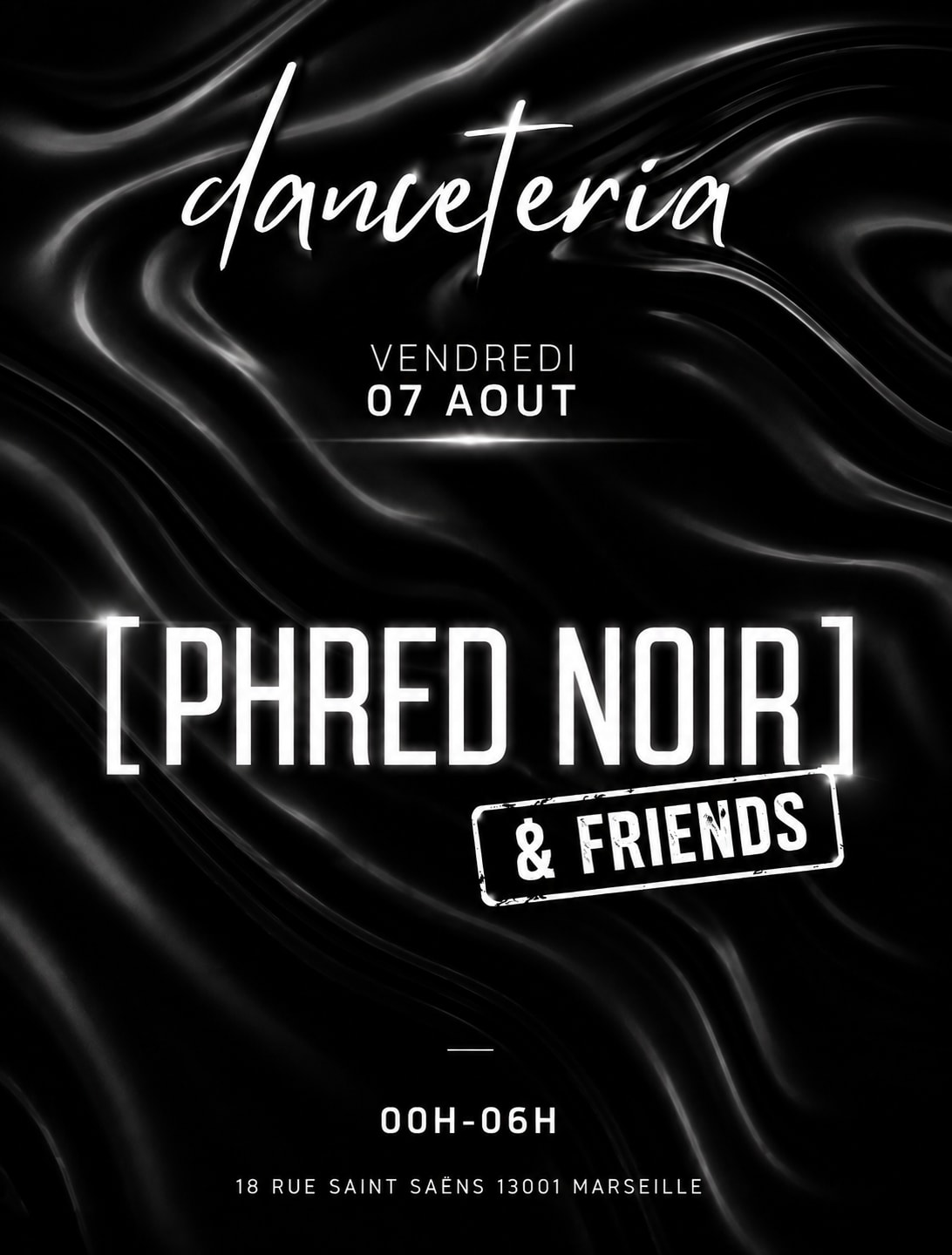Phred Noir (La Dame Noir) @ Danceteria