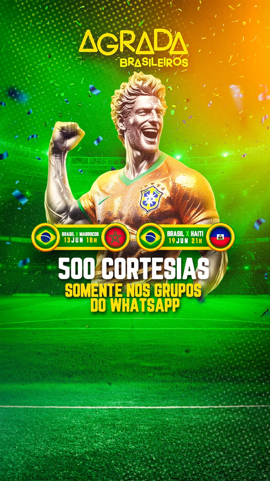 Agrada Brasileiros - Copa