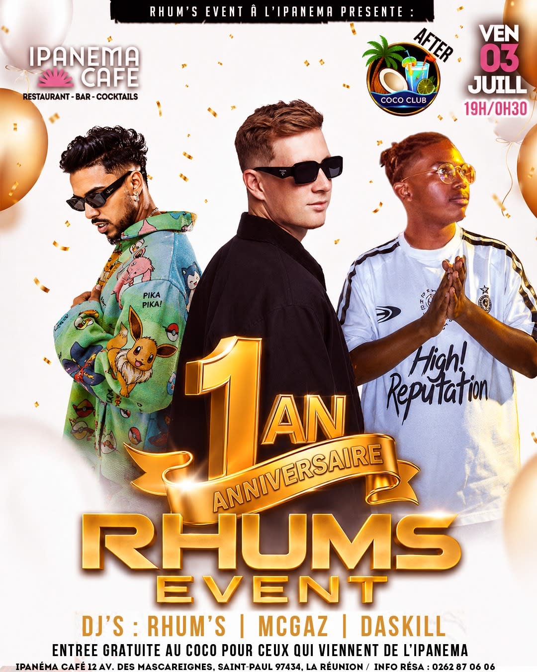 Rhum's Event Anniversaire