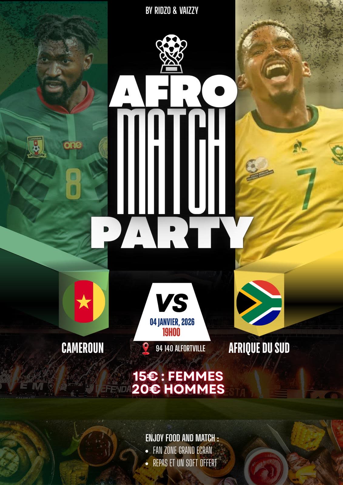 Afro Match Party 1/8 P2