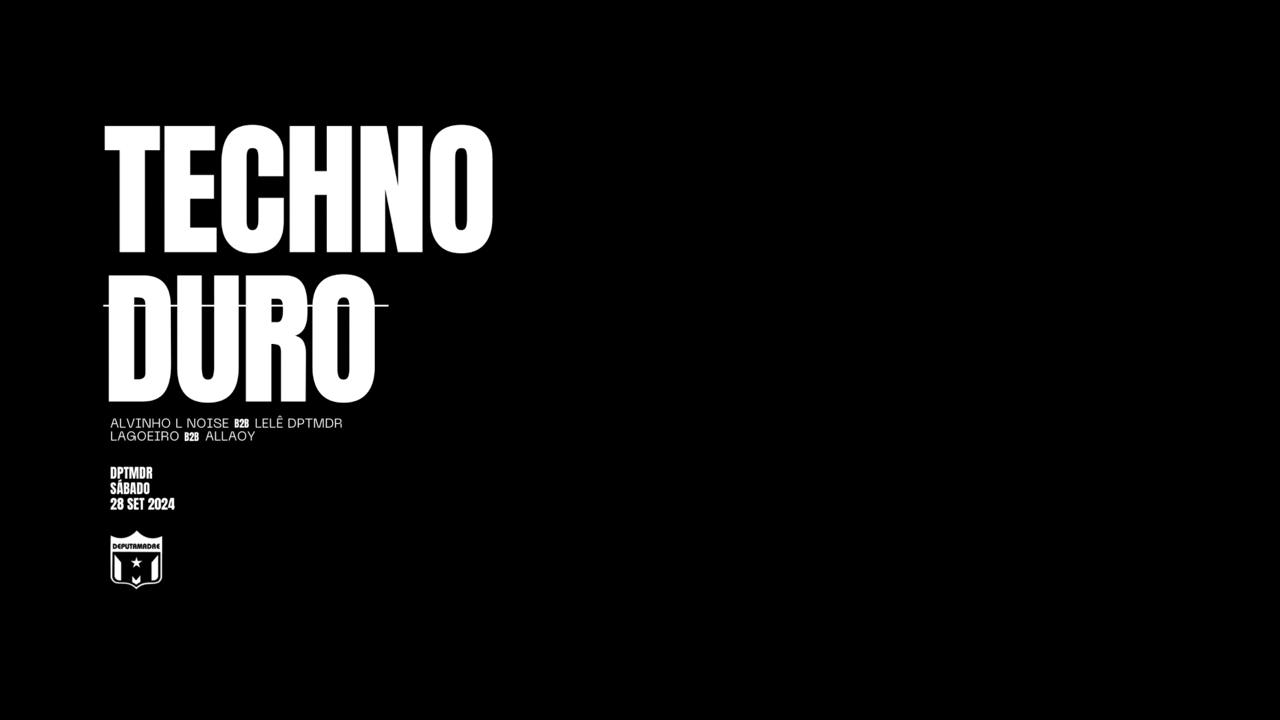 Techno Duro At Deputamadre 28/9