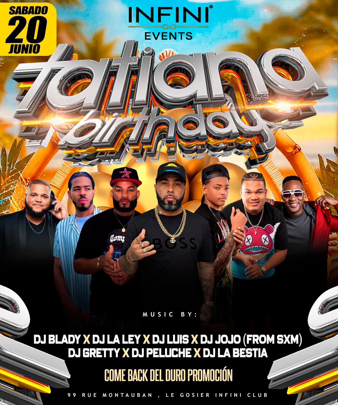Noche Latina - Tatiana Birthday