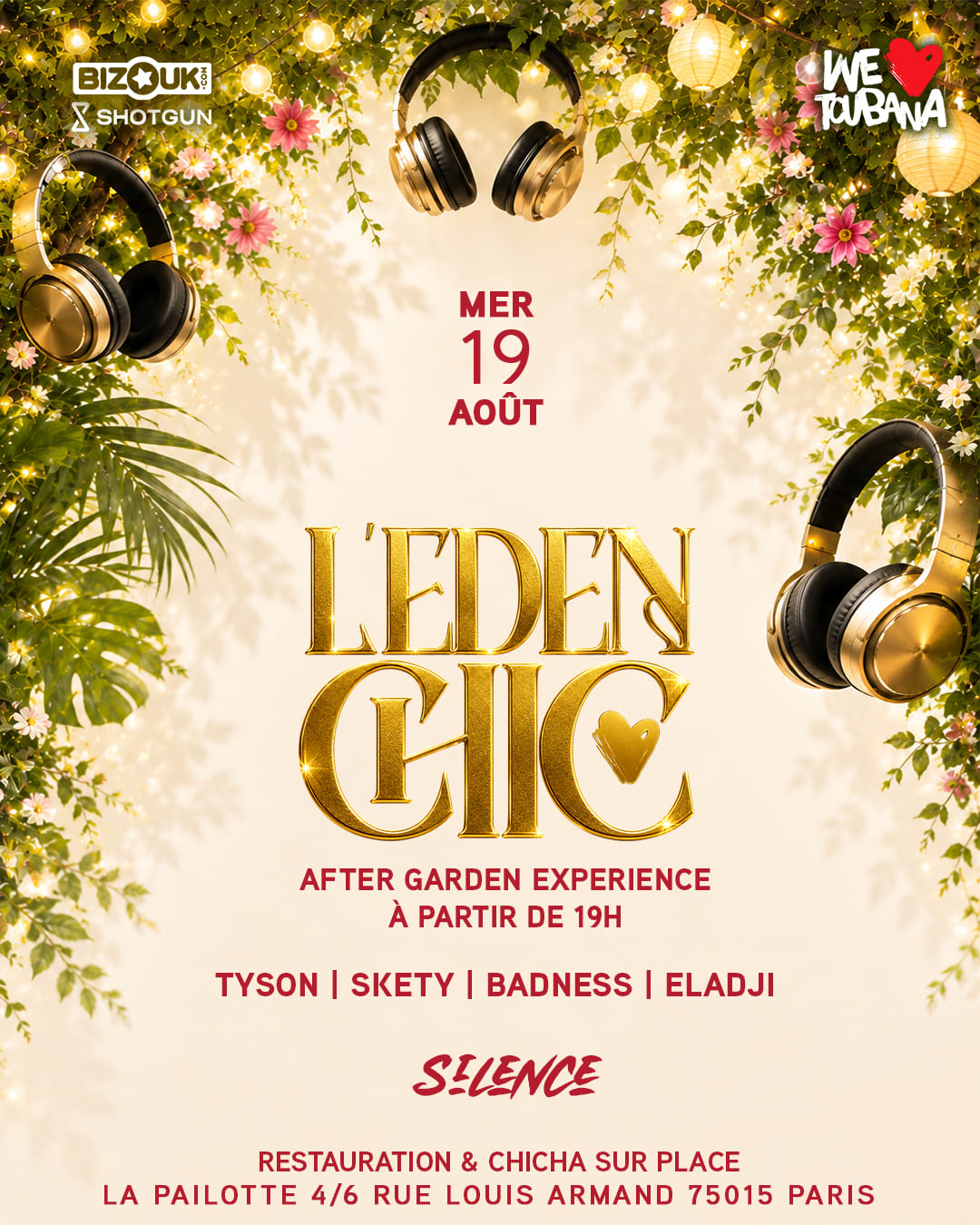 L'eden Chic Silence