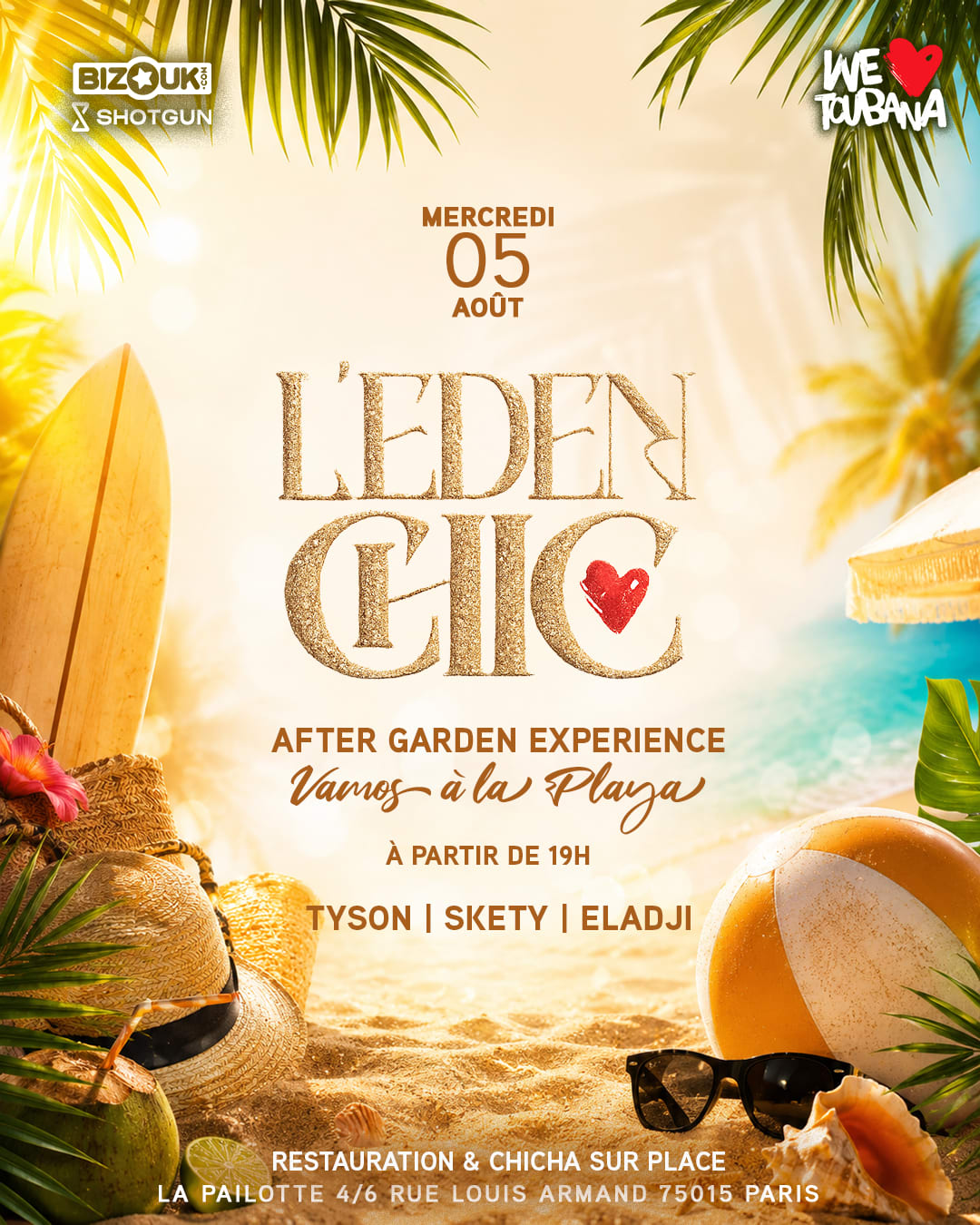 L’Eden Chic Vamos À La Playa
