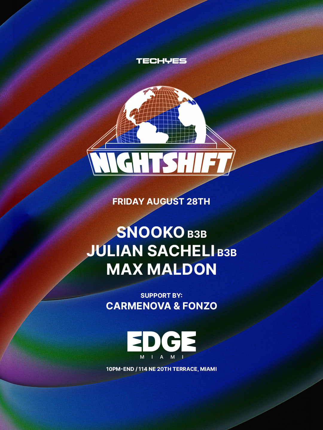 Nightshift X Techyes At Edge Miami