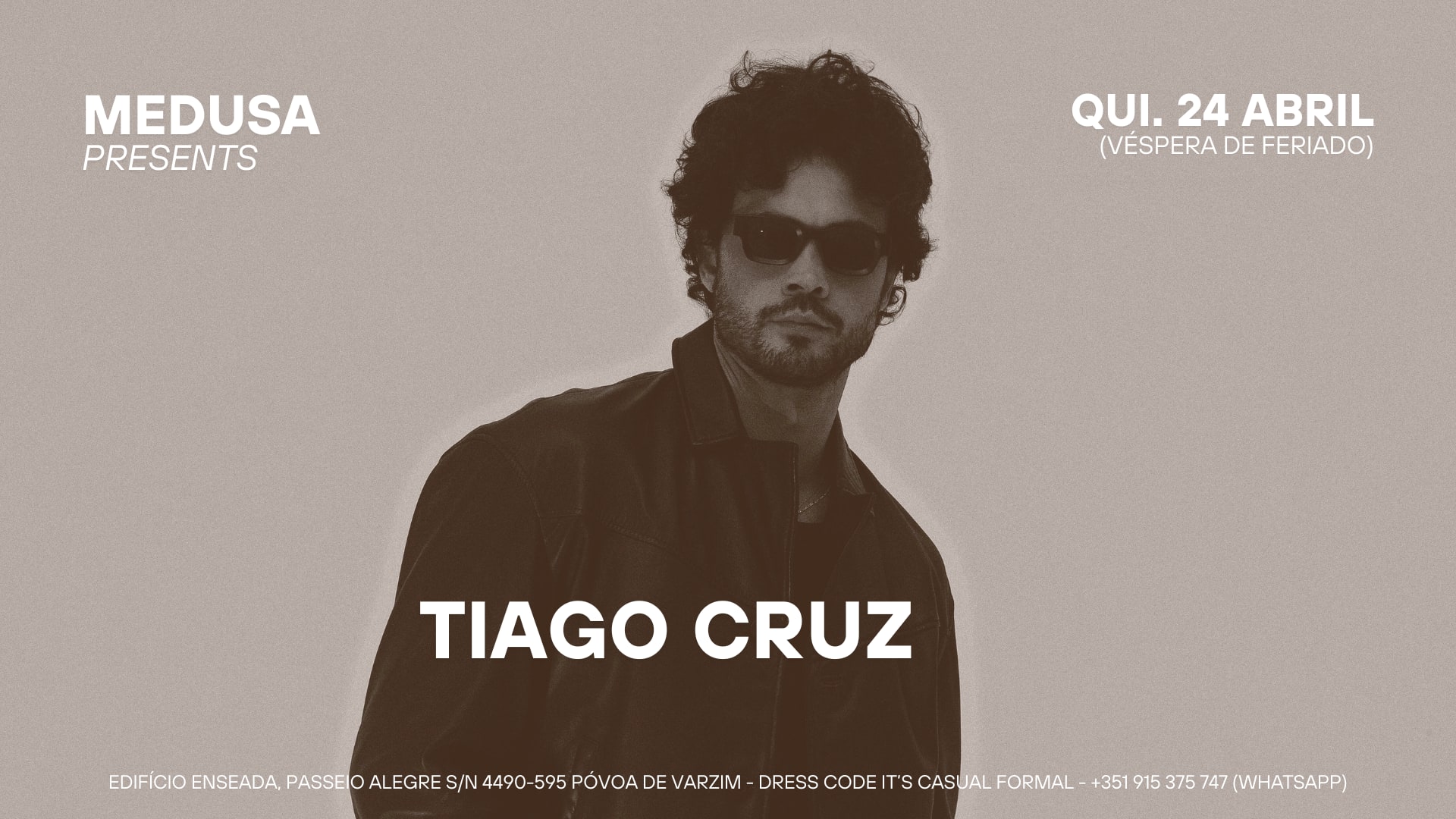 Medusa Presents Tiago Cruz