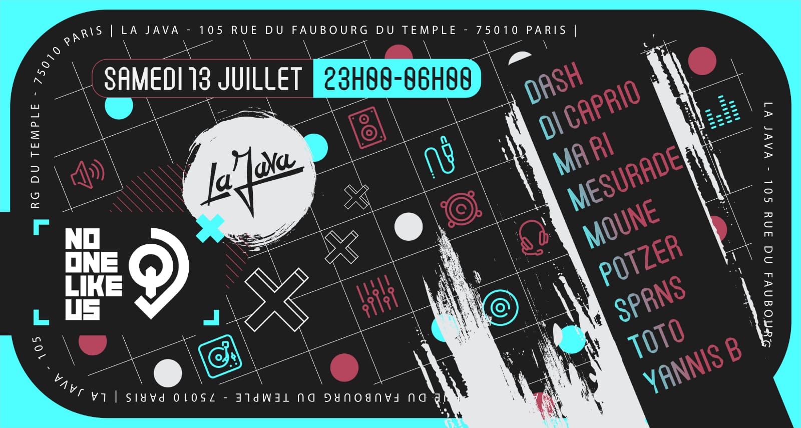 La Java X No One Like Us ( Full Crew ) + Soul Edifice + Zdc