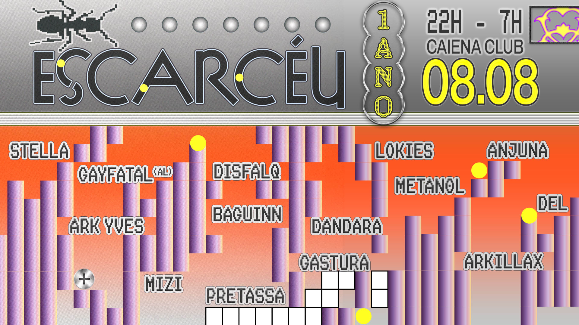 Escarcéu: 1 Ano