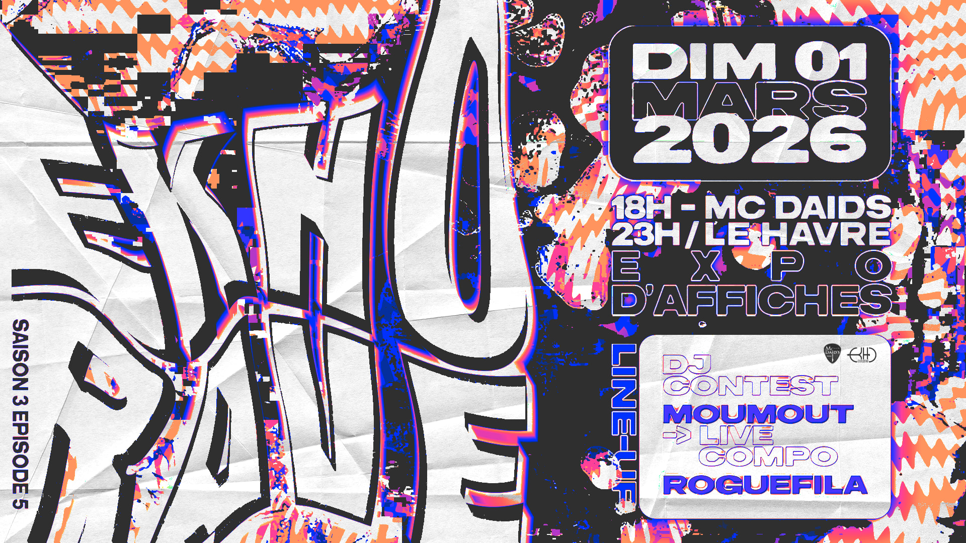 Ekho Rave Saison 3 Épisode 5 : Expo D'affiches + Dj Contest