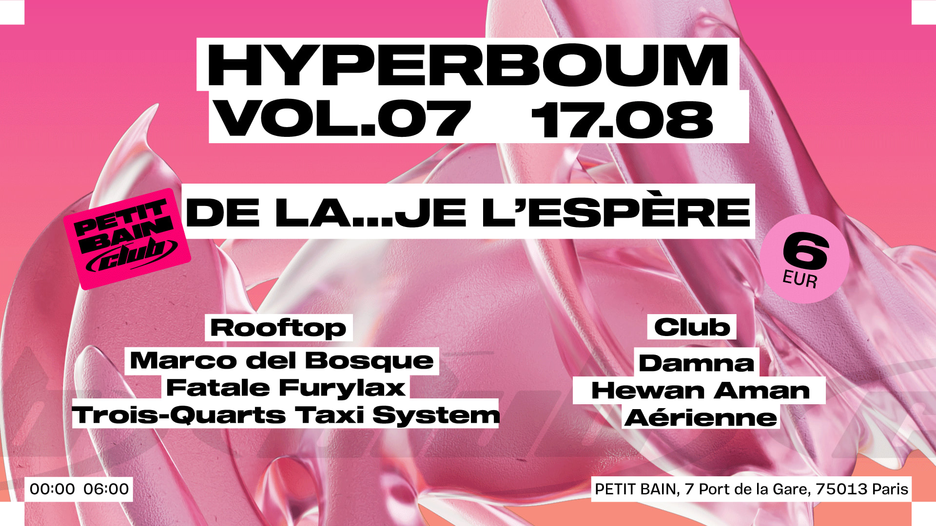 Hyperboum Vol.7 : De La...Je L'espère