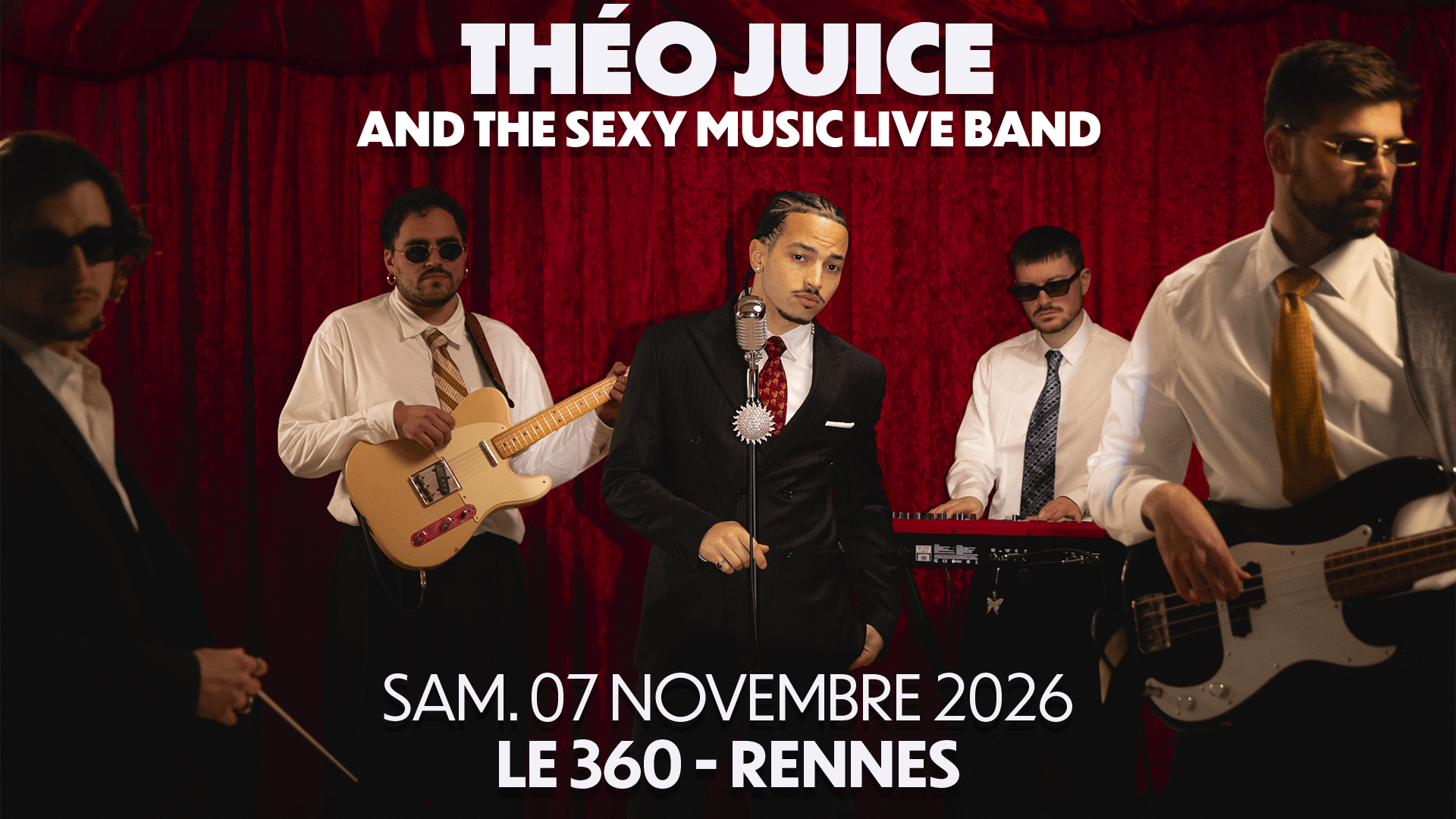 Théo Juice And The Sexy Music Live Band