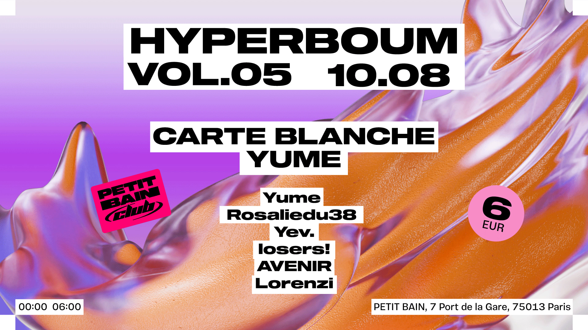 Hyperboum Vol.5 : Carte Blanche Yume