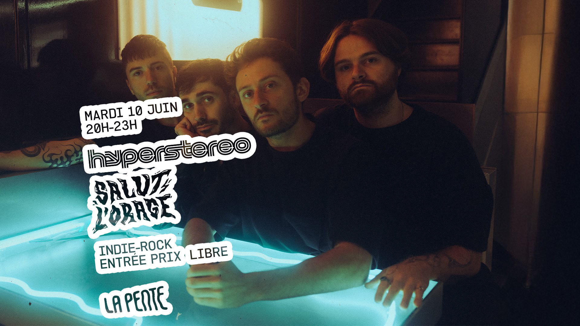 Release Party Hyperstereo W/ Salut L'orage À La Pente
