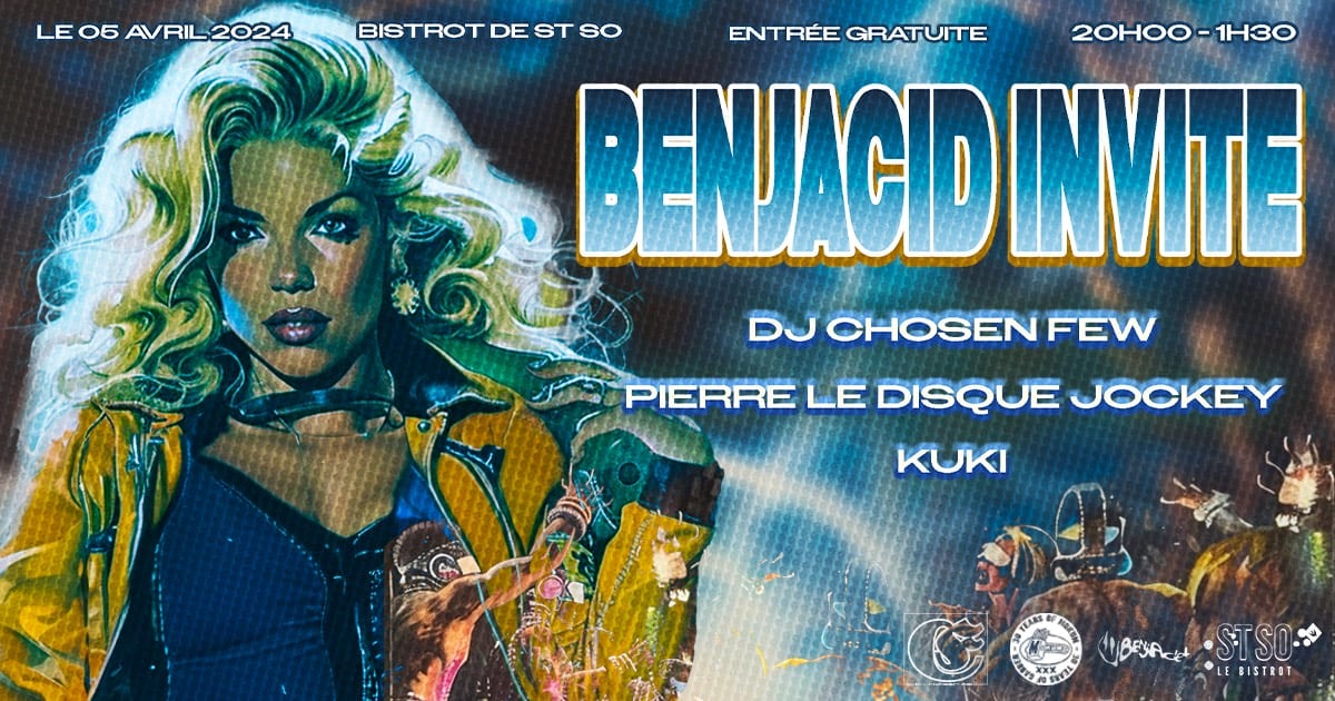 Benjacid Invite | Chosen Few - Pierre Le Disque Jockey -Kuki