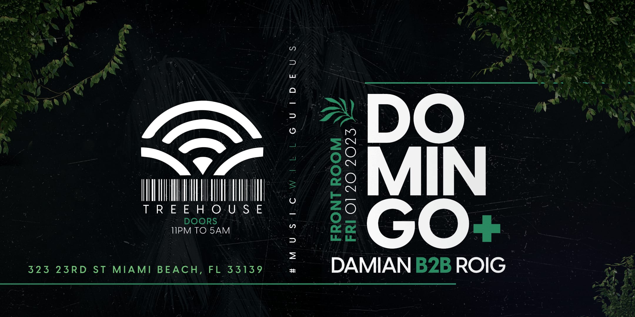 Treehouse Presents: Domingo+ (Front Room)