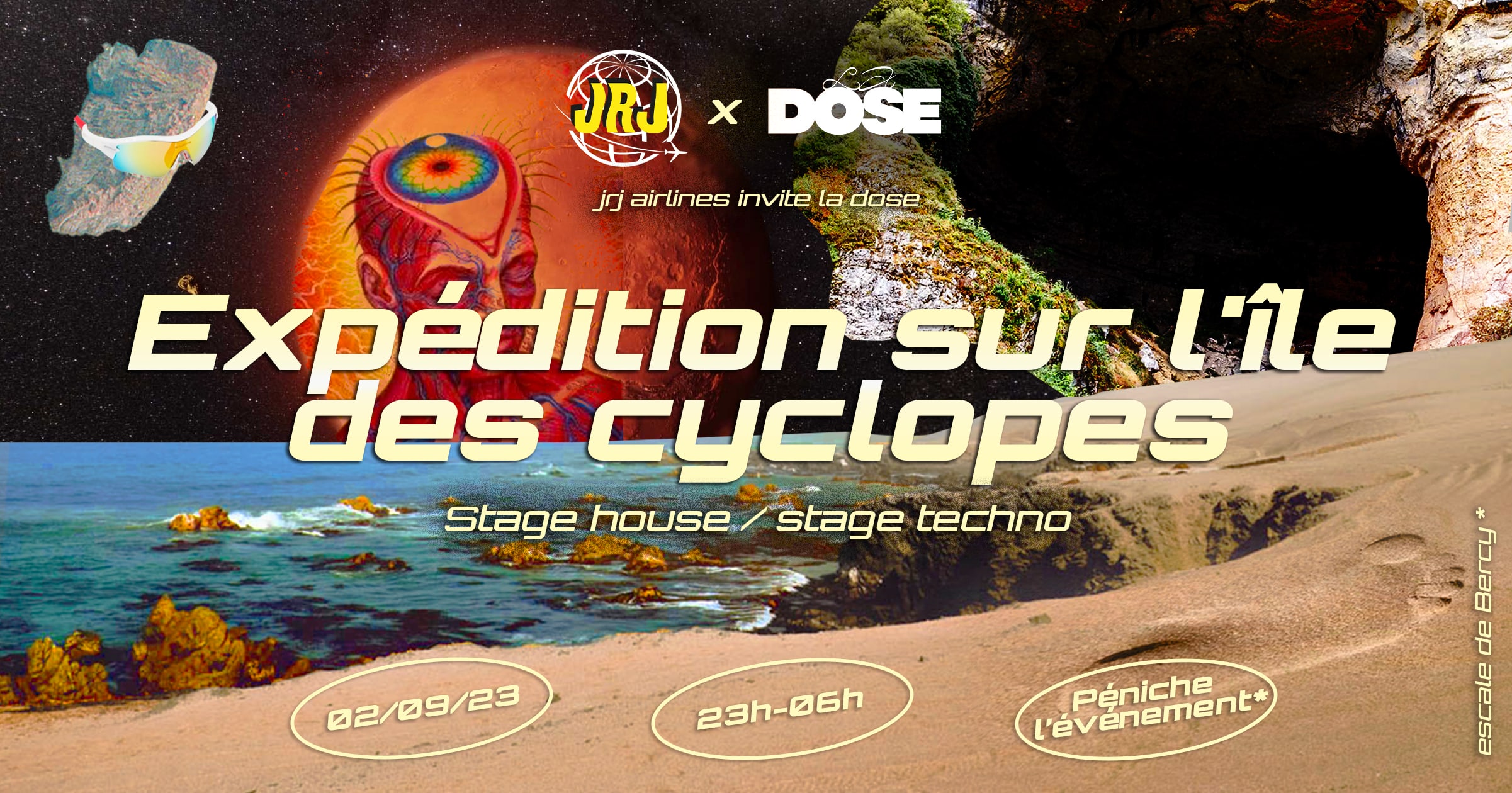 Jrj Invite La Dose : Expédition Sur L'île Des Cyclopes