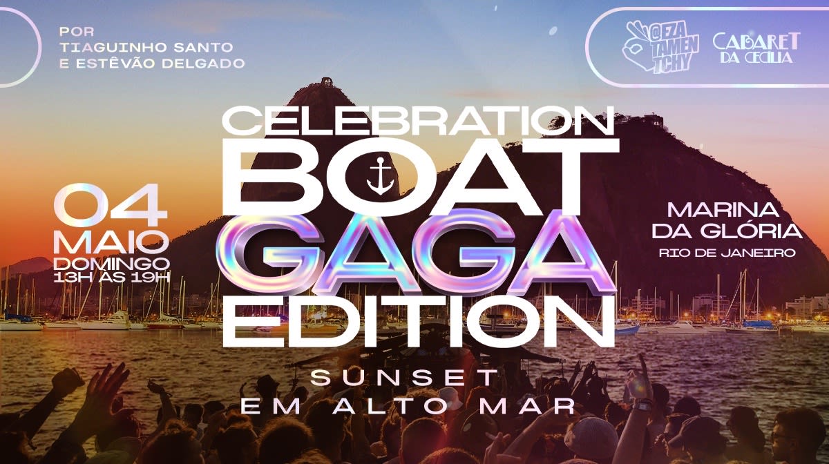 Celebration Boat Gaga Edition Sunset Em Alto Mar
