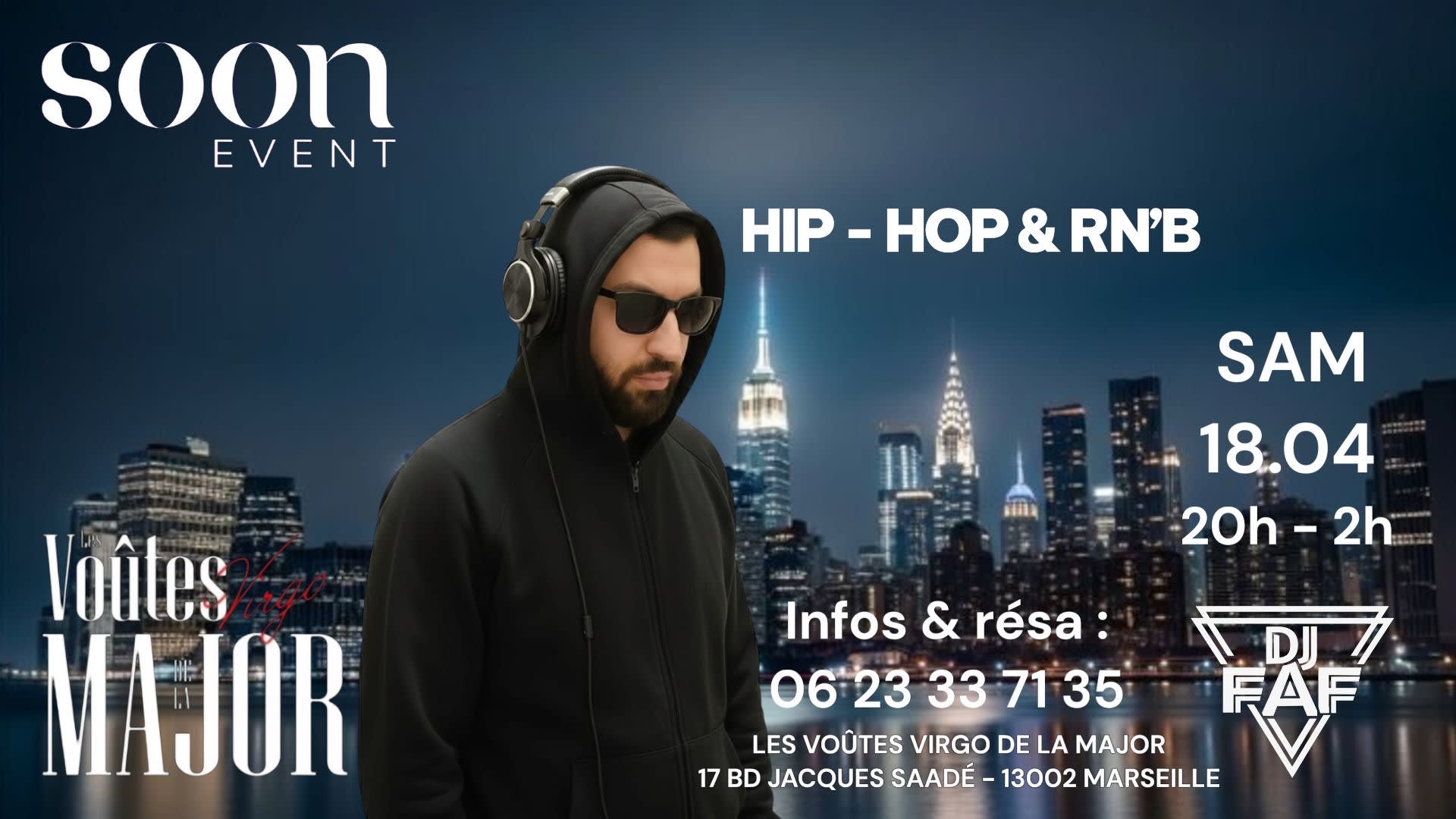 In Da Club - Hip Hop & Rn’B - Entrée Gratuite By Dj Faf