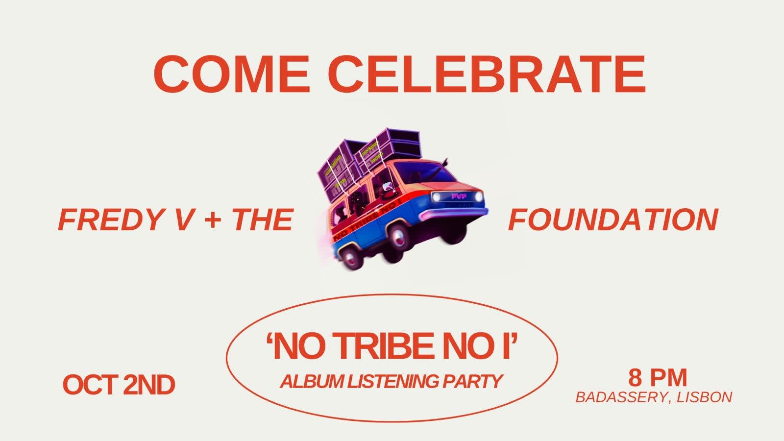 Free Event-Fredy V & The Foundation - Album Listening Party