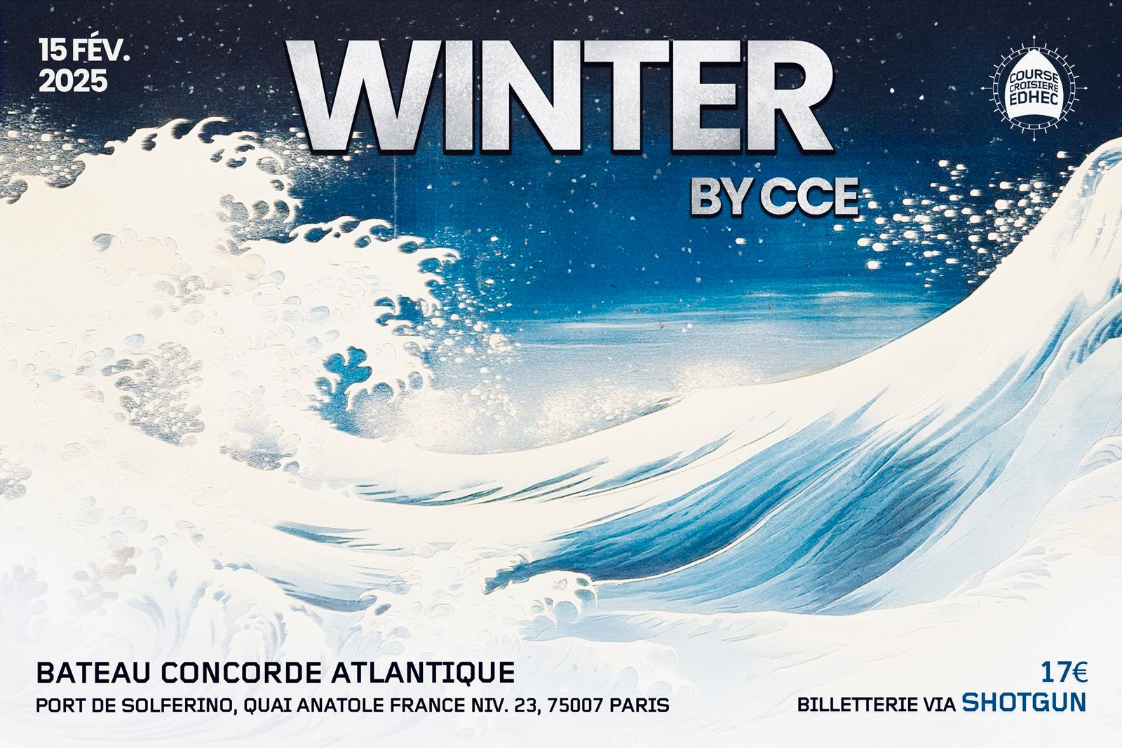 Winter - Course Croisière Edhec X Avenement
