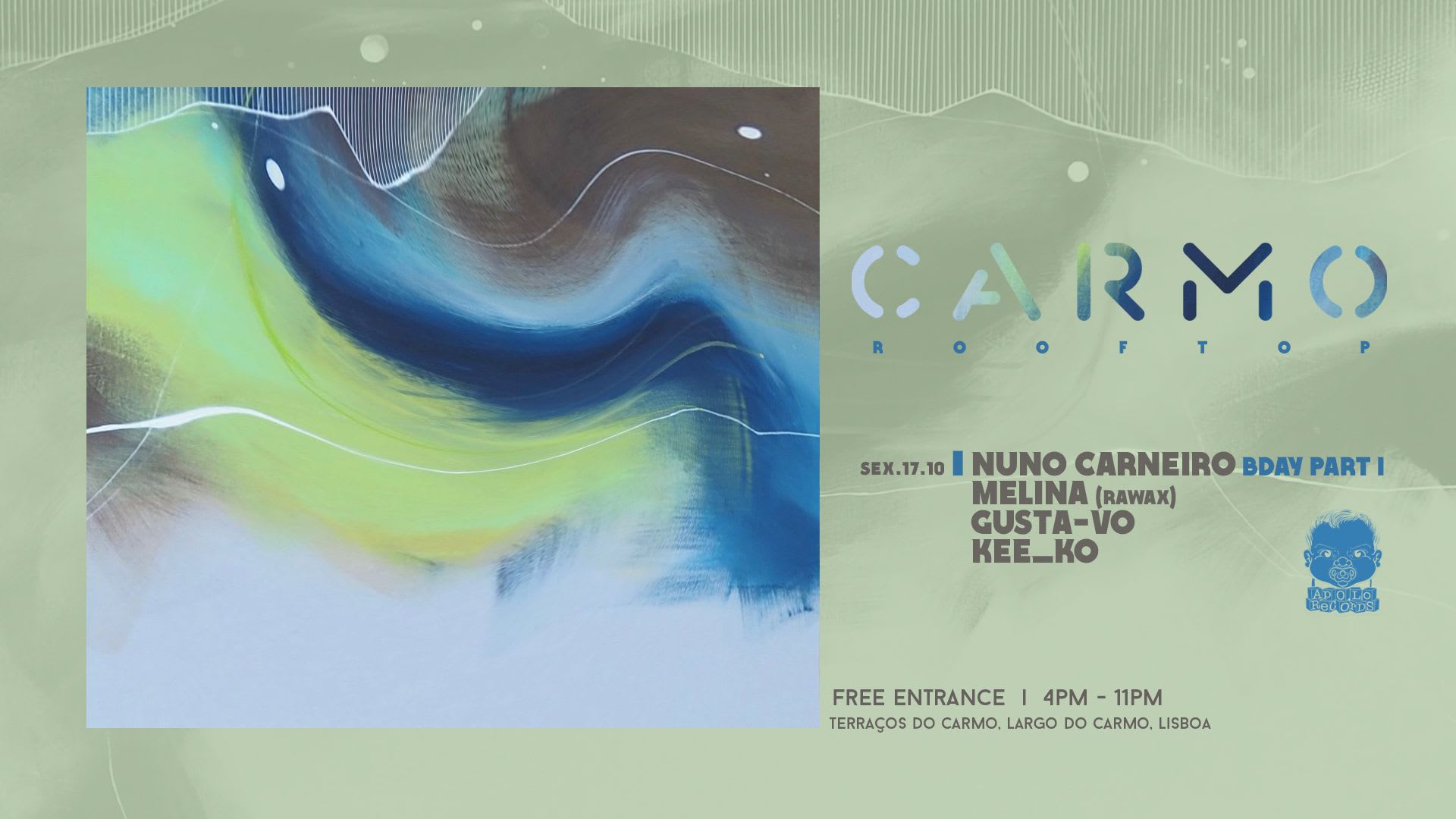 Carmo Rooftop And Apollo Records - Nc Bday Part 1